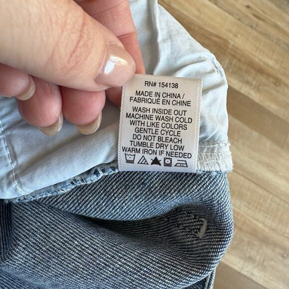 STAUD Painter Medium Wash Jeans Size 4 - Picture 8 of 8